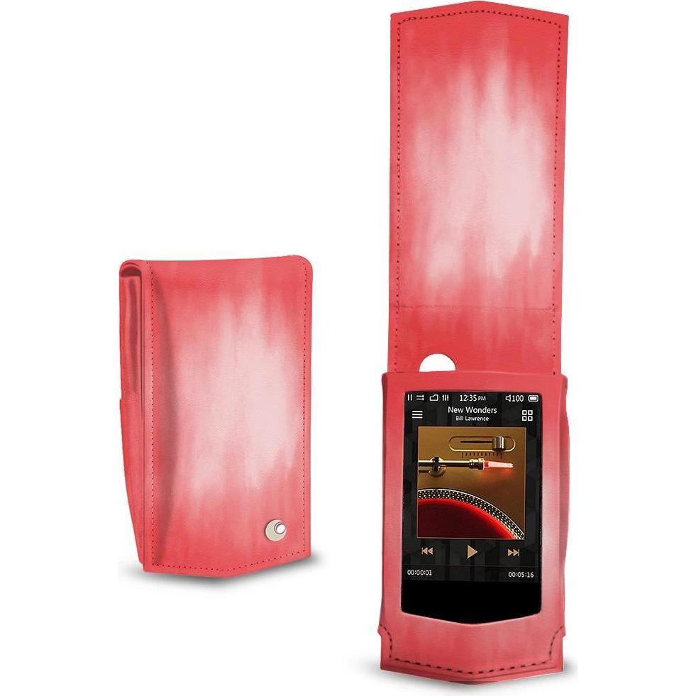 Noreve Lederschutzhülle vertikal, MP3 Tasche + Hülle, Rosa