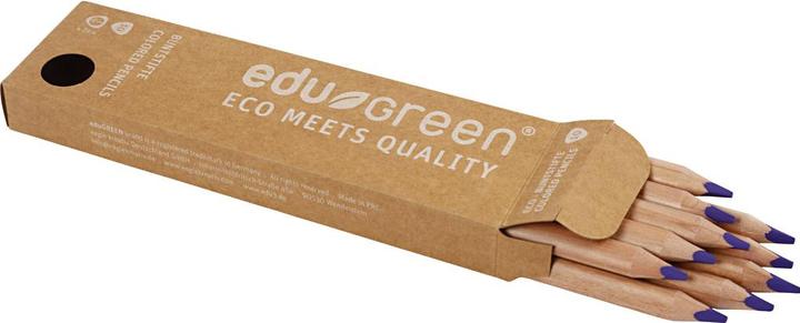 Produktbild EDU3 Edugreen Jumbo Coloured Pencils (10x)