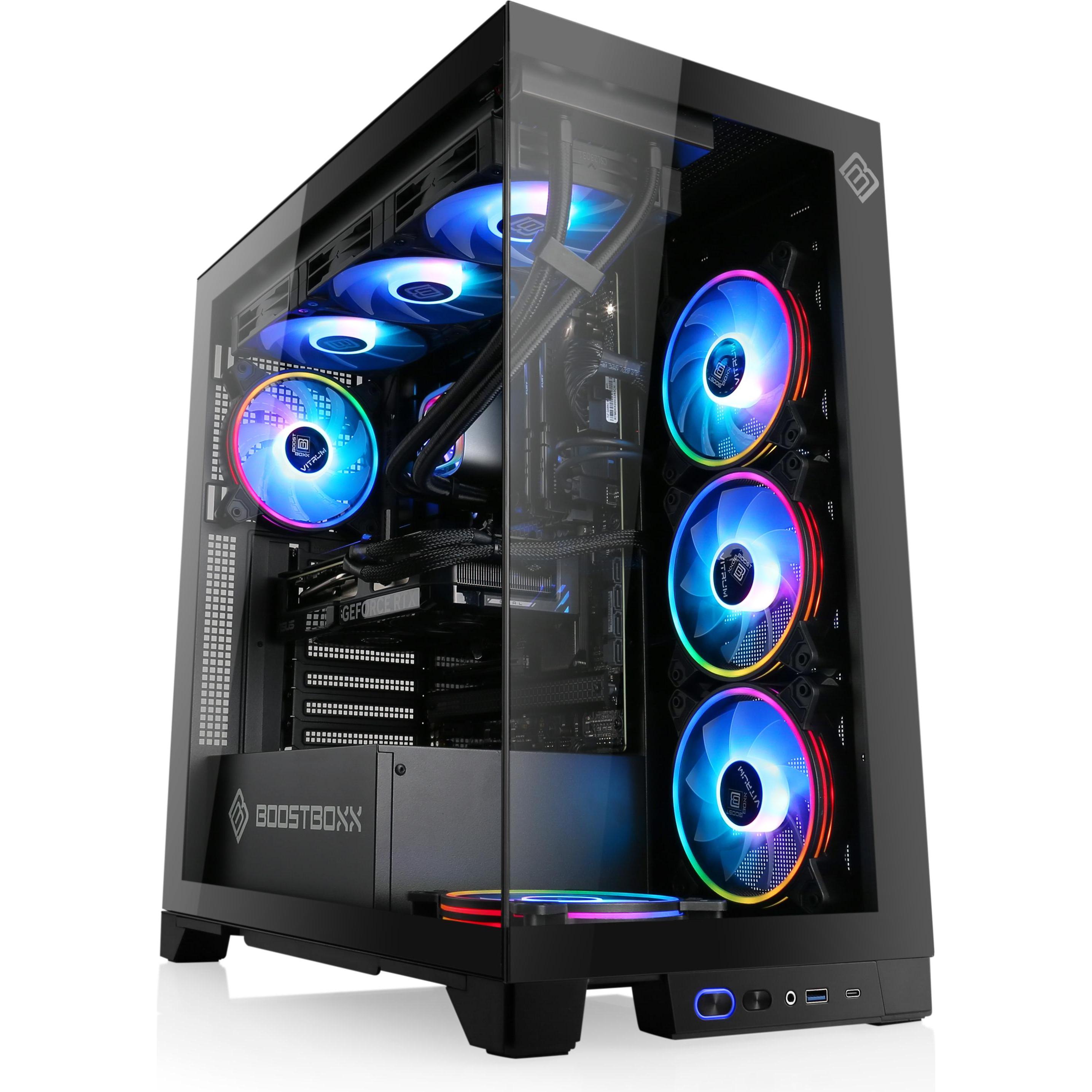 Thumbnail - CSL Gaming PC M10970H (Intel Core i7-14700KF, 32 GB, 2000 GB, GeForce RTX 4060), PC, Schwarz
