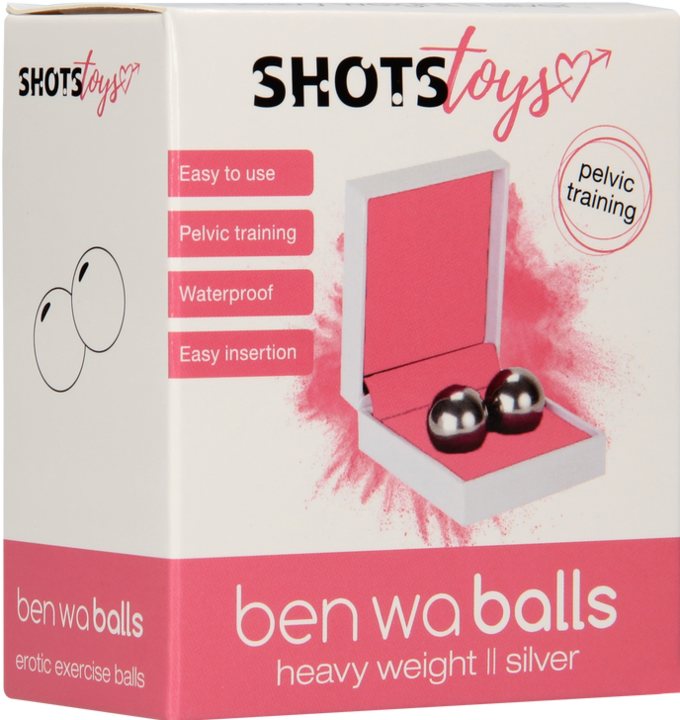 Actual product image Doc Johnson Toys Ben Wa Balls Heavy Weight