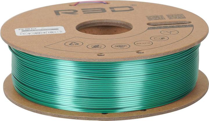 Produktbild R3D eSilk Mystic-PLA Grün-Purple-Kupfer Filament 1.75mm 1Kg (PLA, 1.75 mm, 1000 g)