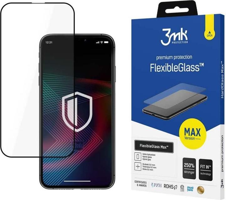 Actual product image 3MK Apple iPhone 14 Pro - FlexibleGlass Max? (1 Piece, Apple iPhone 14 Pro)