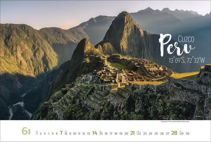 Produktbild Verlag Bildkalender Around the World 2026, Papierformat: Kein (Kein)