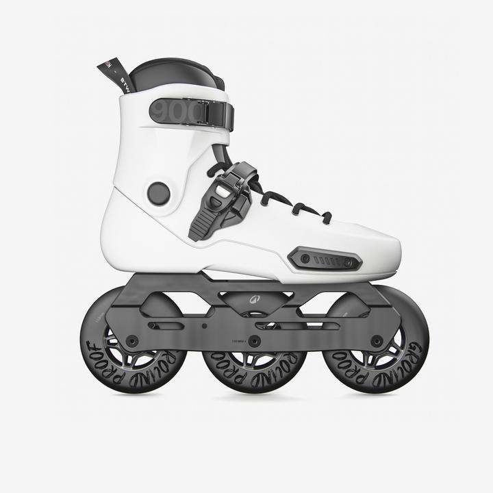 Image du produit Oxelo Inline-Skates Freeskate Hardboot 3 Rollen Erwachsene aluminium (39)