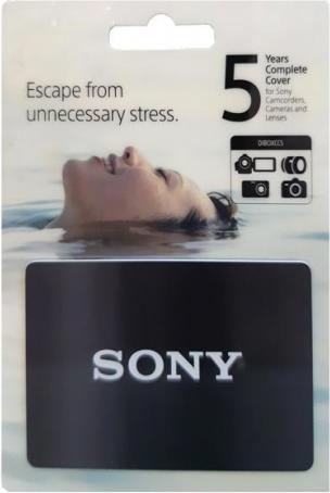 Actual product image Sony Breakdown protection 5 years (Warranty extension)