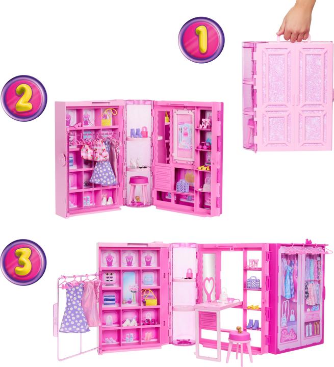 Immagine prodotto Barbie L'armadio dei sogni di