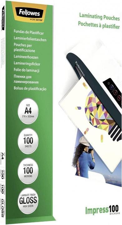 Immagine prodotto Fellowes Impronta 100 (A4, 100 Pezzo/i, 100 µm)