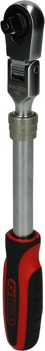 KS Tools 3/8" SlimPOWER telescopic joint reversible ratchet (3/8")