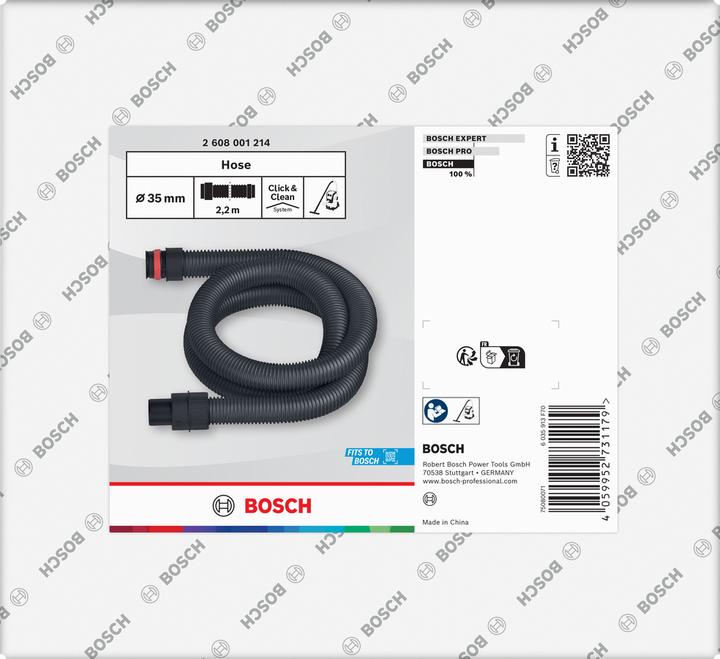 Image du produit Bosch Professional Zubehör Staubsaugerschlauch 2,2m