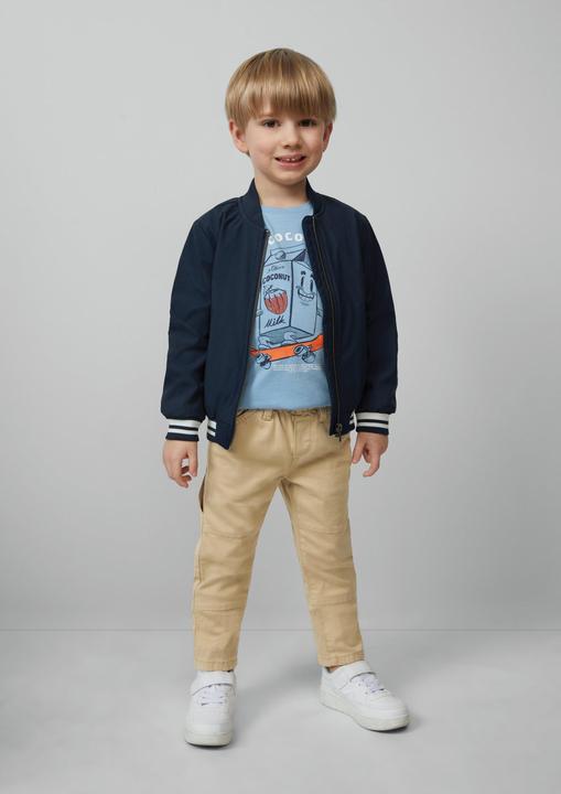 Produktbild S.Oliver T-Shirt T-Shirt aus Baumwolle mit Frontprint (116, 122)