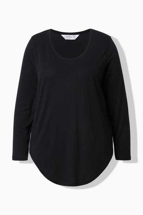 Produktbild Studio Untold Shirt, Langarm, gerundeter Saum (60)
