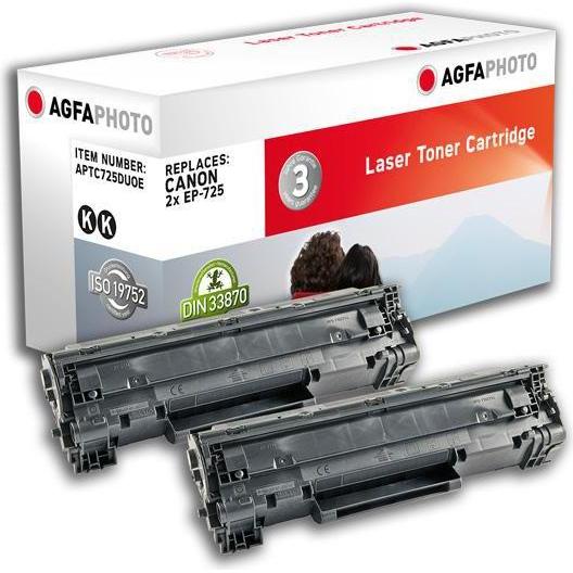 AGFAPHOTO, Toner, Toner 2x Black (BK)
