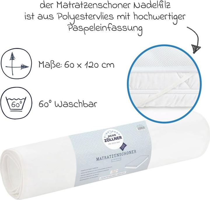 Produktbild Julius Zöllner Spannbetttuch (40 x 50 cm)