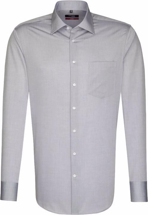 Immagine prodotto Seidensticker Camicia Moderna Kent Grigio non stirata (38)