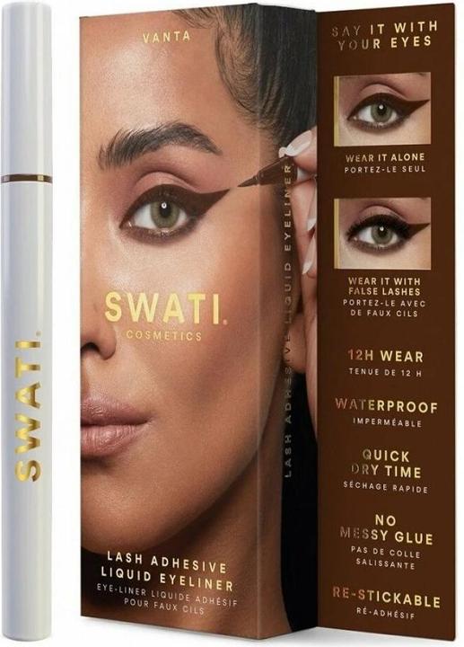 Productafbeelding Swati VANTA Wimperplak Vloeibare Eyeliner Bruin (Bruin)