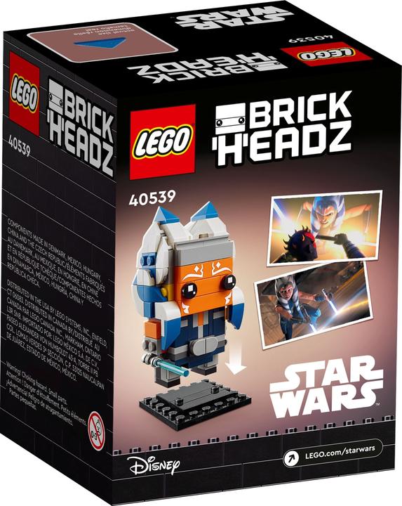 Image du produit LEGO Ahsoka Tano (40539, LEGO BrickHeadz)