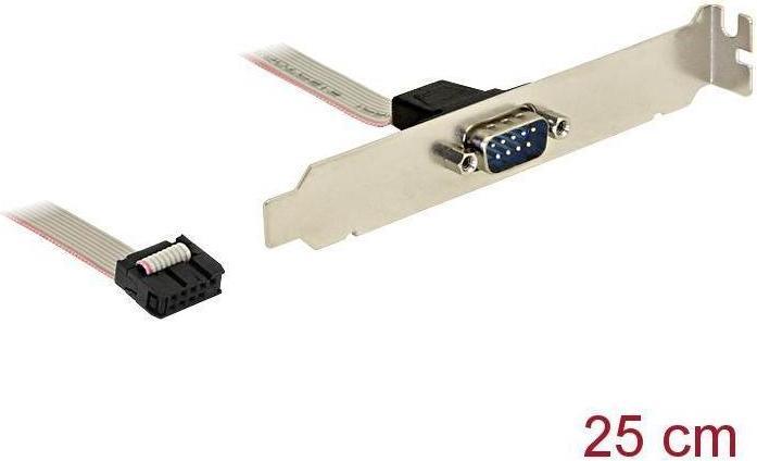 Produktbild Delock Seriel 1 Ports Seriell RS-232 Bracket (0.25 m)
