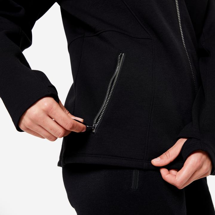 Immagine prodotto Domyos Giacca con cappuccio da donna - nero (M)