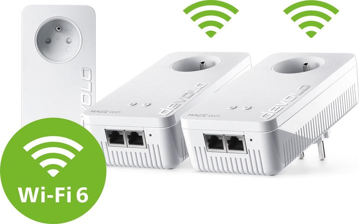 Produktbild Devolo Magic 2 WiFi 6 next - Multiroom Kit (3000 Mbit/s)