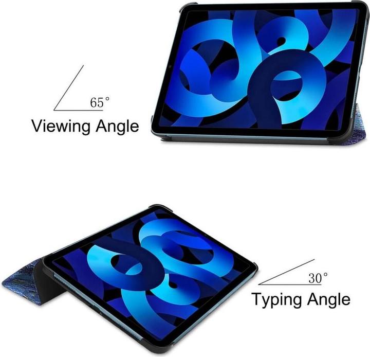 Immagine prodotto Cover-Discount iPad 2022 (10a generazione) - Custodia trifold in pelle intelligente Night Sky (iPad 2022 (10a generazione))