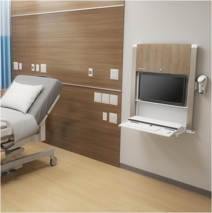 Produktbild Ergotron CareFit, Gehäuse, 609,6 - 685,8 mm (24 - 27 Zoll), 33,5 kg, Weiss