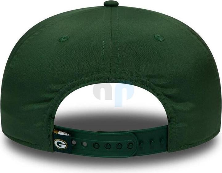 Actual product image New Era NFL - Green Bay Packers - Established Number 9Fifty Stretch Snapback Cap Green SM (54, 55, 56, 57)