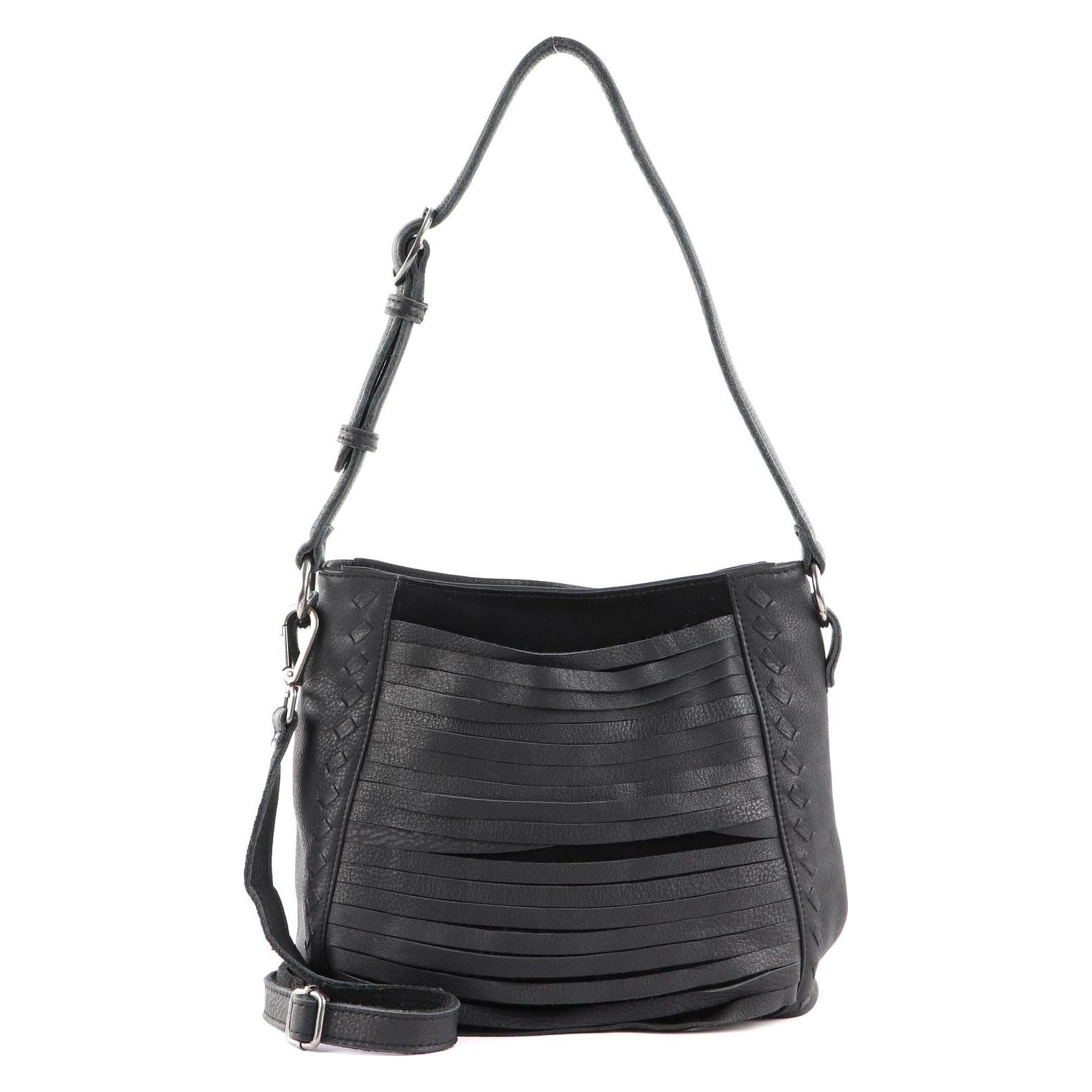 FredsBruder, Damen, Handtasche, Fonda Crossbody, Schwarz