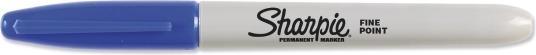 Image du produit Paper Mate Marqueur permanent sharpie, fin, rond, bleu (1x)