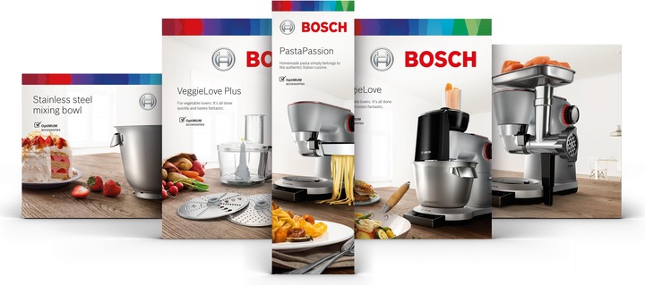 Produktbild Bosch Hausgeräte MUM9A66N00 Küchenmaschine, Edelstahl (1600 W)