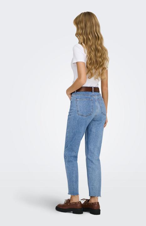 Actual product image Only ONLEmily HW Cropped Ankle Straight Fit Jeans (W31/L30)