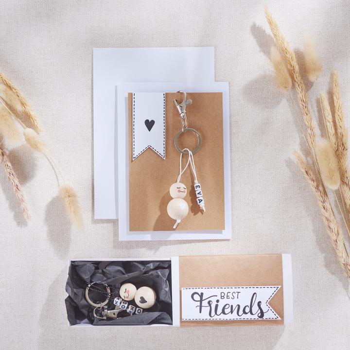 Actual product image VBS Key ring with snap hook L 38 mm, inner Ø 25 mm