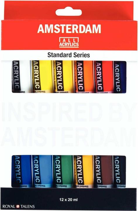 Image du produit Amsterdam Acrylfarbe Starter Set (20 ml)