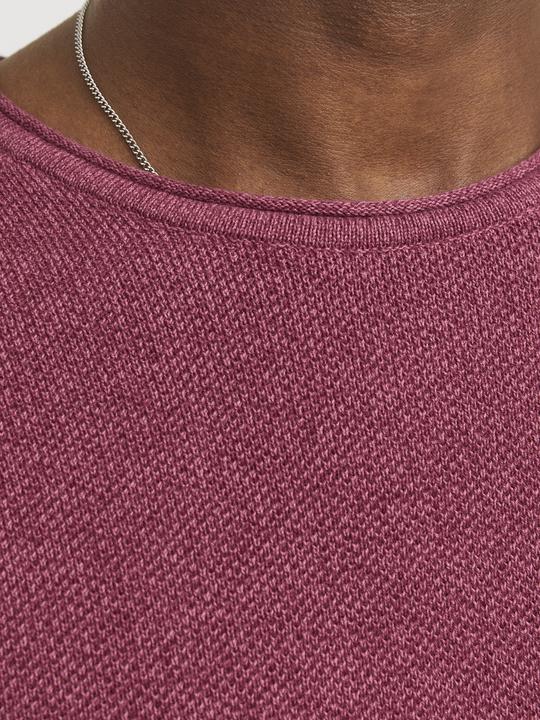 Produktbild Jack & Jones Einfarbig Strickpullover mit Rundhals Strickpullover mit Rundhals (S)