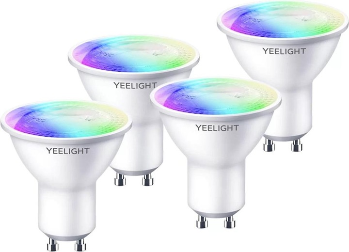 Actual product image Yeelight W3 (GU10, 4.50 W, 350 lm, 4 x, F)