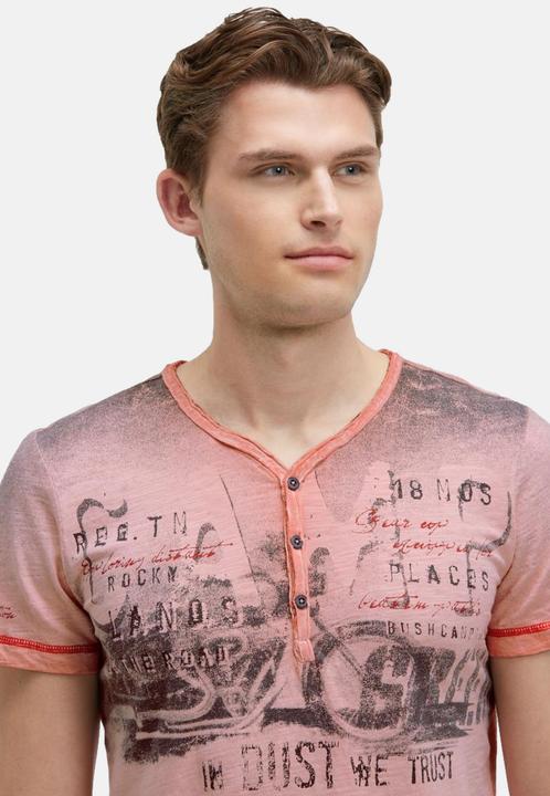 Produktbild Camp David T-Shirt Riding The World I Henley-Kurzarmshirt (XL)