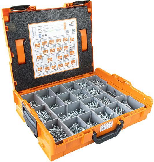 Heco Assortment case 3005 Topix-plus (3005 Screws per piece)