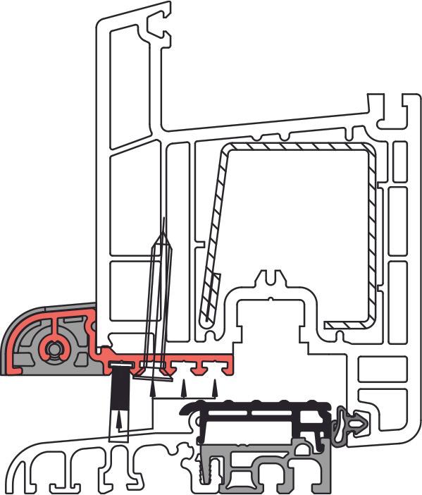 Actual product image BKV Eifel Weather leg ROTO Eifel TB, AD II