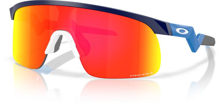 Actual product image Oakley Resistor (Matt Blue, Matt navy blue, prizm ruby, Prizm ruby)