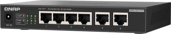 Actual product image QNAP QSW-2104-2T-R2 (6 Ports)