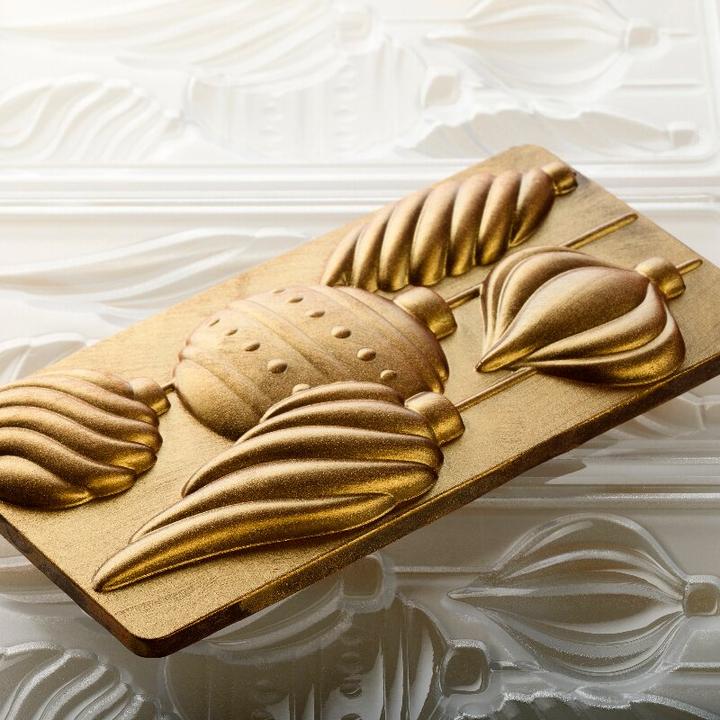 Produktbild Pavoni Schokoladentafel Giessform Weihnachtskugeln