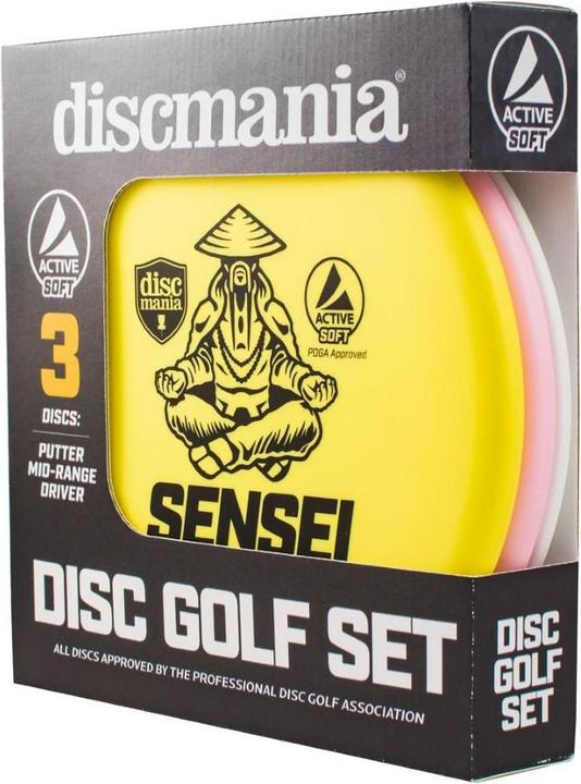 Image du produit Discmania Disc Golf Disc Set Active 3 Soft Disc Set