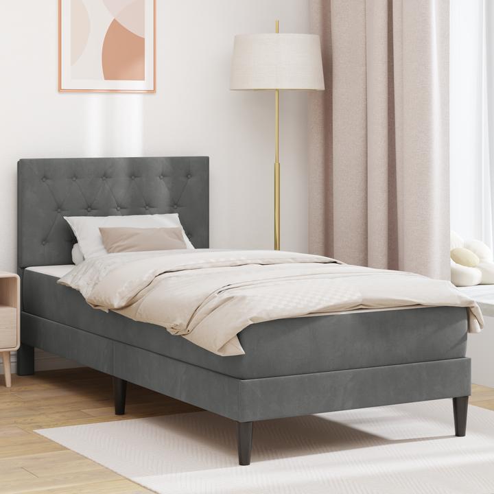 Actual product image vidaXL Modernes Bett (90 x 190 cm)