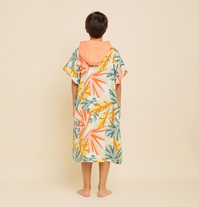 Produktbild Olaian Surf-Poncho Kinder 135–160 cm 550 Jungle koralle