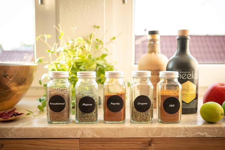 Actual product image Kamoro Home & Kitchen 14 Spice Glasses Square (0.17 l)