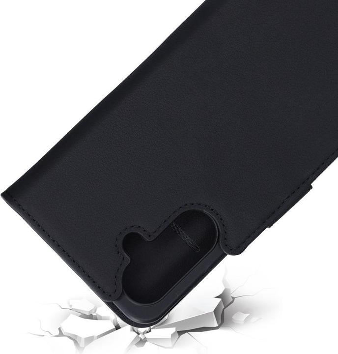 Actual product image Mobiparts Leather Wallet Case Samsung Galaxy A26 Black (Samsung Galaxy A26)