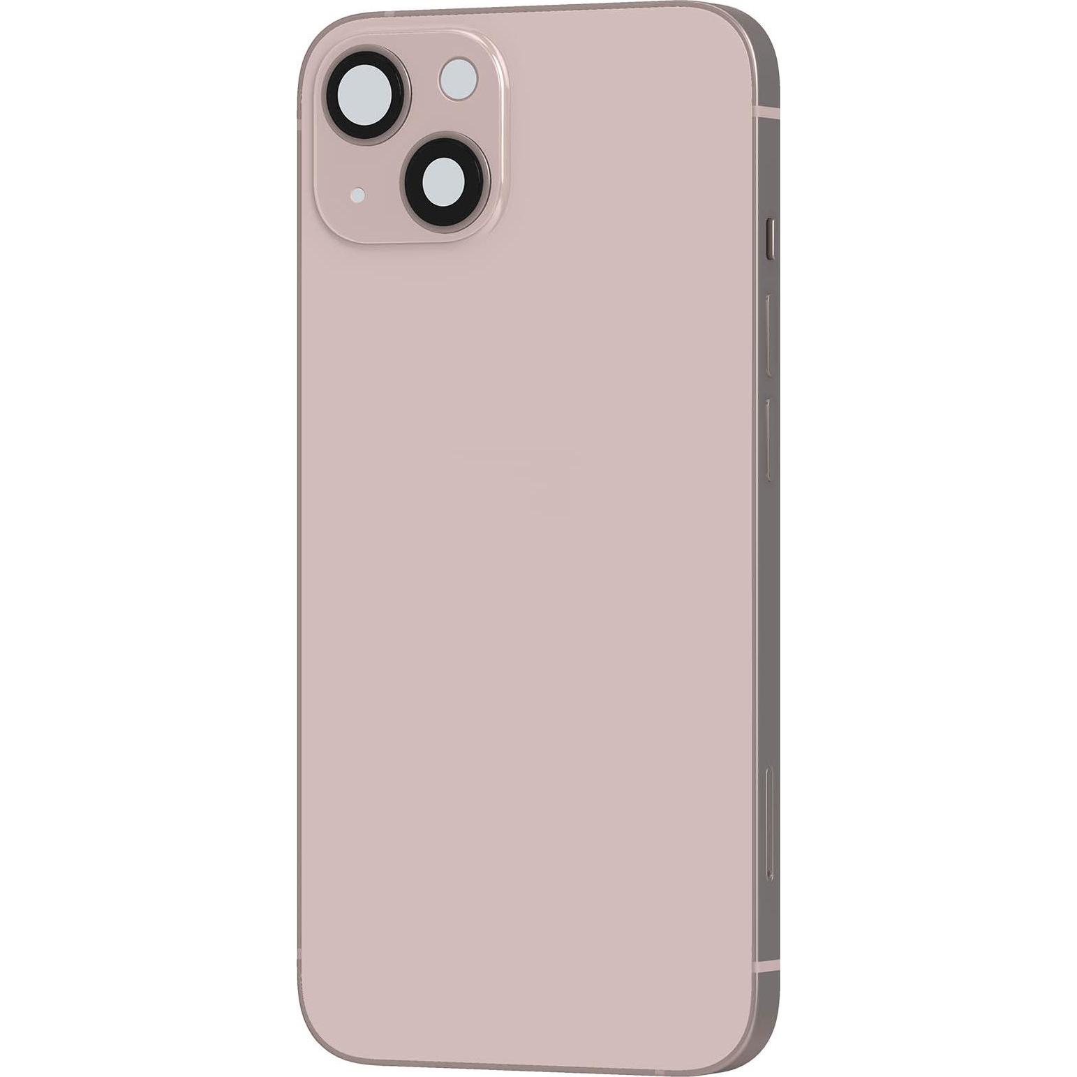 Clappio Gehäuse + Akkudeckel Ersatzteil (iPhone 13), Mobilgerät Ersatzteile, Rosa