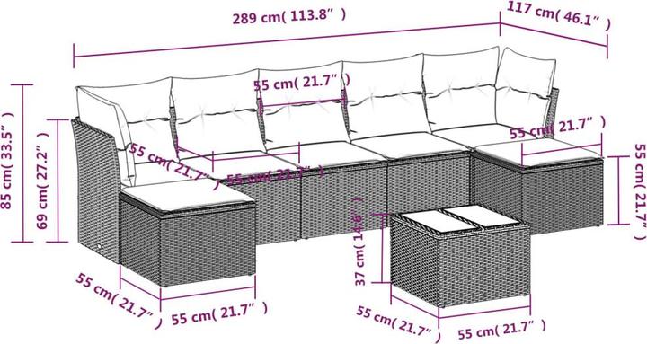 Produktbild vidaXL Ridge