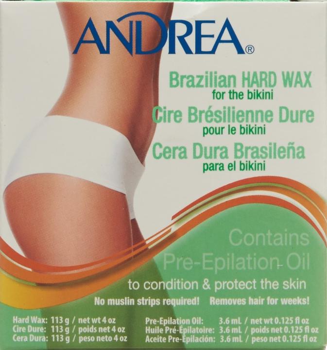 Actual product image Andrea Brazilian Hard WAX (1 x, 202 g)