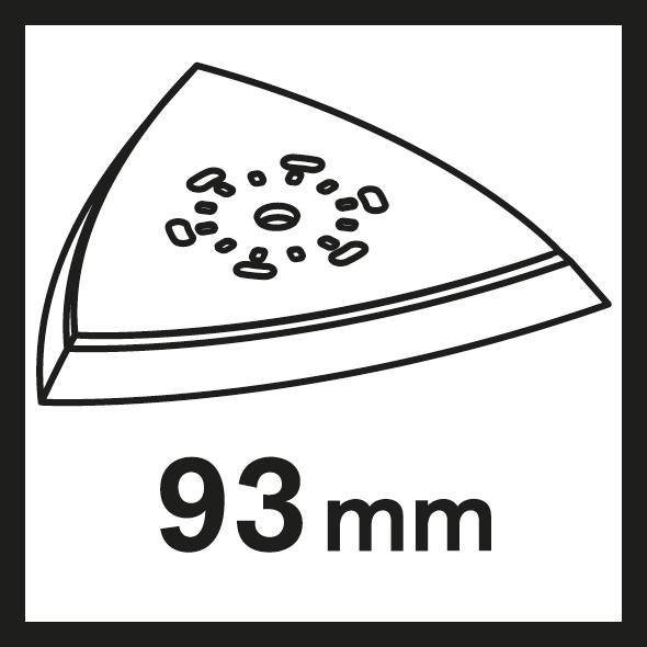 Immagine prodotto Bosch Zubehör Piastra abrasiva Starlock AVI 93 G, 93 mm