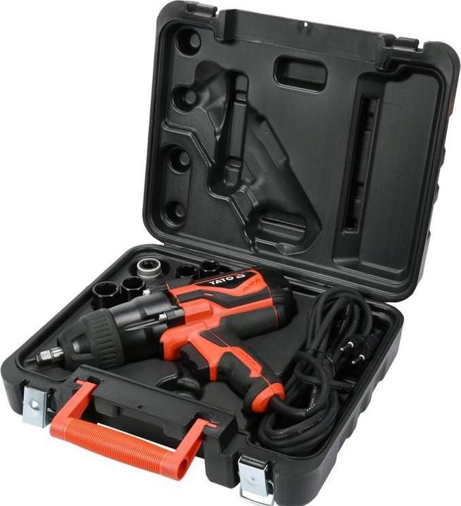 Actual product image Yato Electric Impact Wrench YT-82021 1020W 1/2"600Nm (Electrical connection)